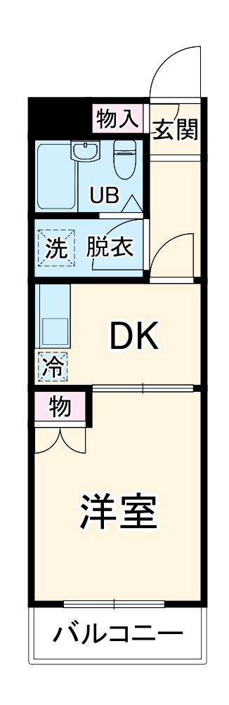 セザール宮崎台の間取り