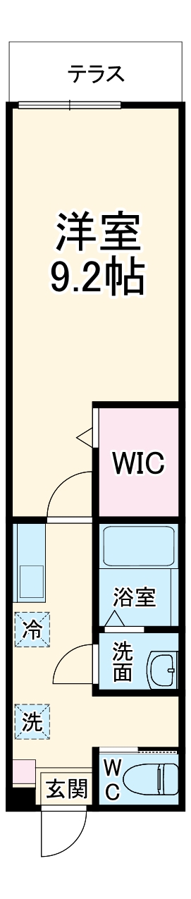 ハーミットクラブハウス横浜桜木町南の間取り