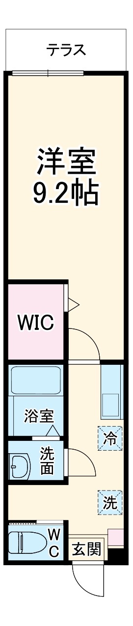 ハーミットクラブハウス横浜桜木町南の間取り