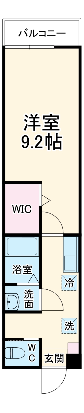 ハーミットクラブハウス横浜桜木町南の間取り