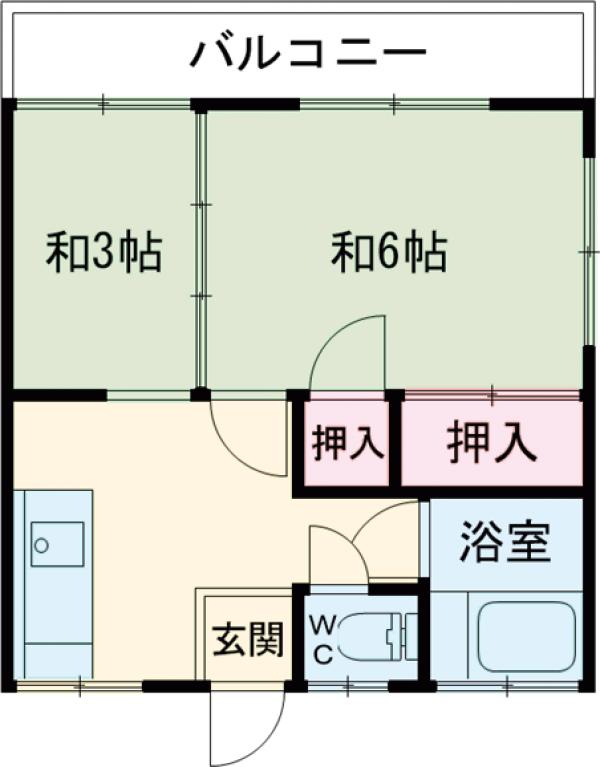 ハウスサカキの間取り