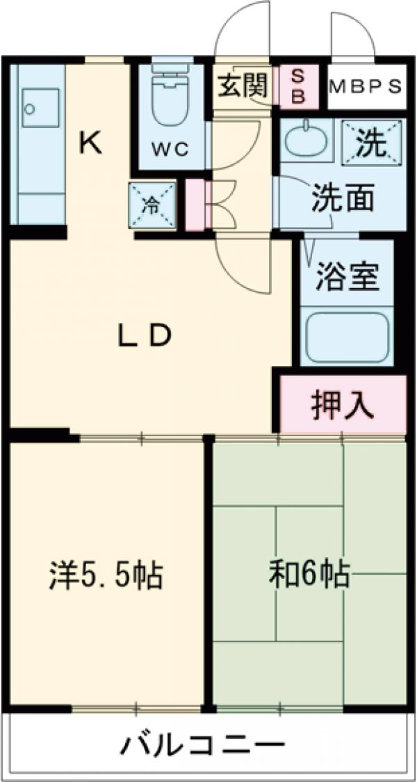 ホーユウパレス青梅の間取り