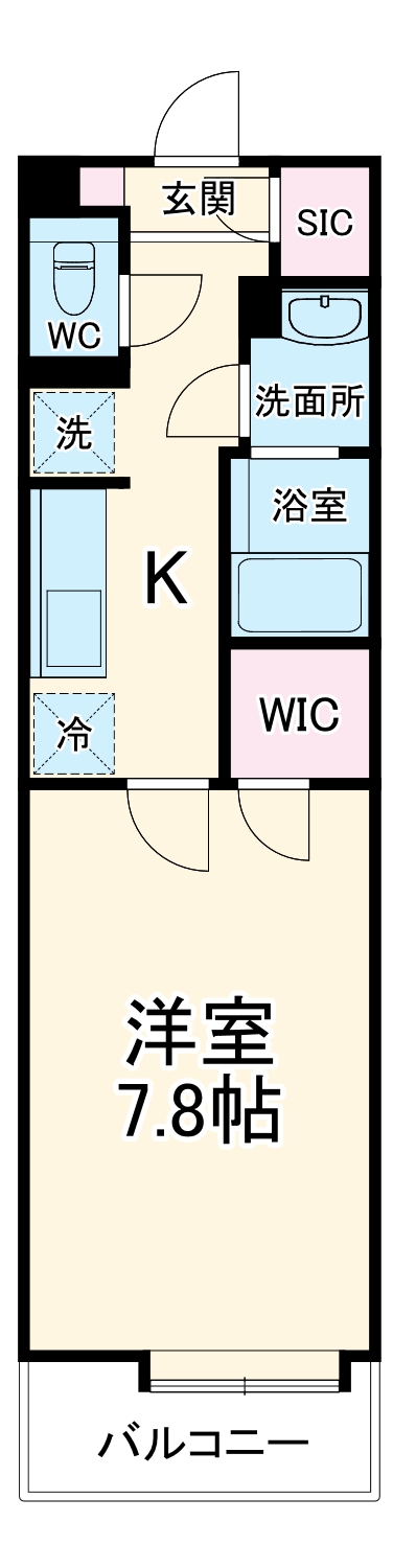 リブリ・蕨の間取り