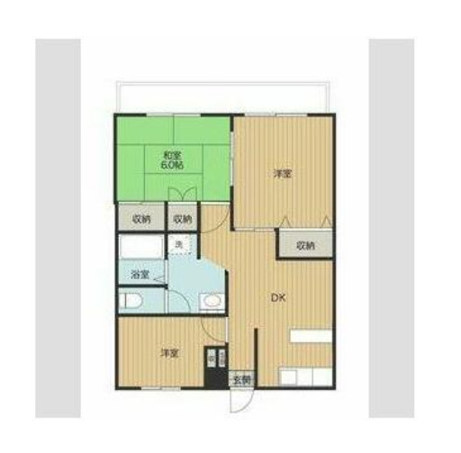 リングス籠原Ⅰの間取り