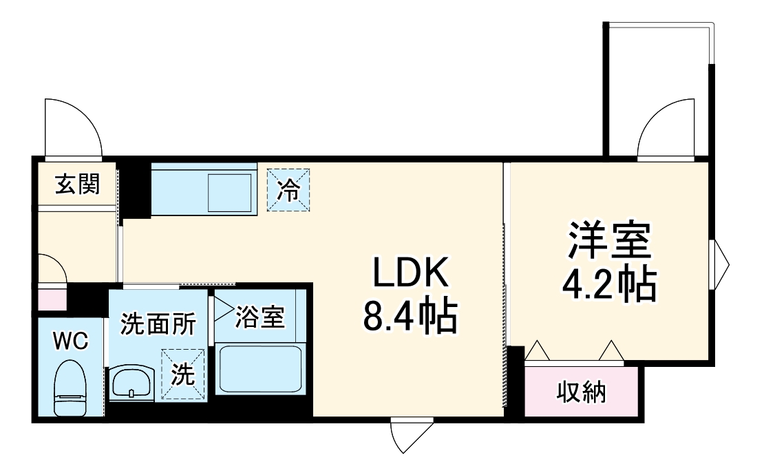 robot home 寒川町の間取り