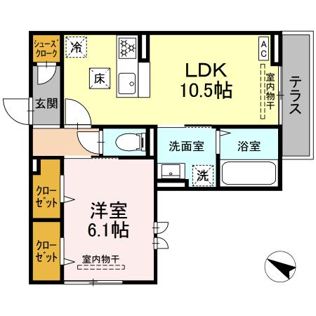 Ｐｅａｒ　Ｒｅｓｉｄｅｎｃｅの間取り