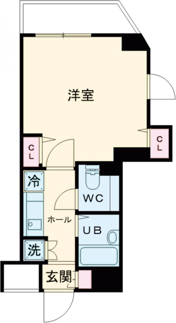 Ａｍａｖｅｌ羽田空港・301号室の間取り