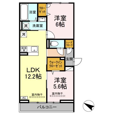 Pear Residenceの間取り