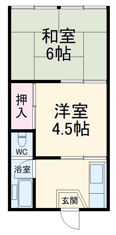 ガーデンフタバの間取り
