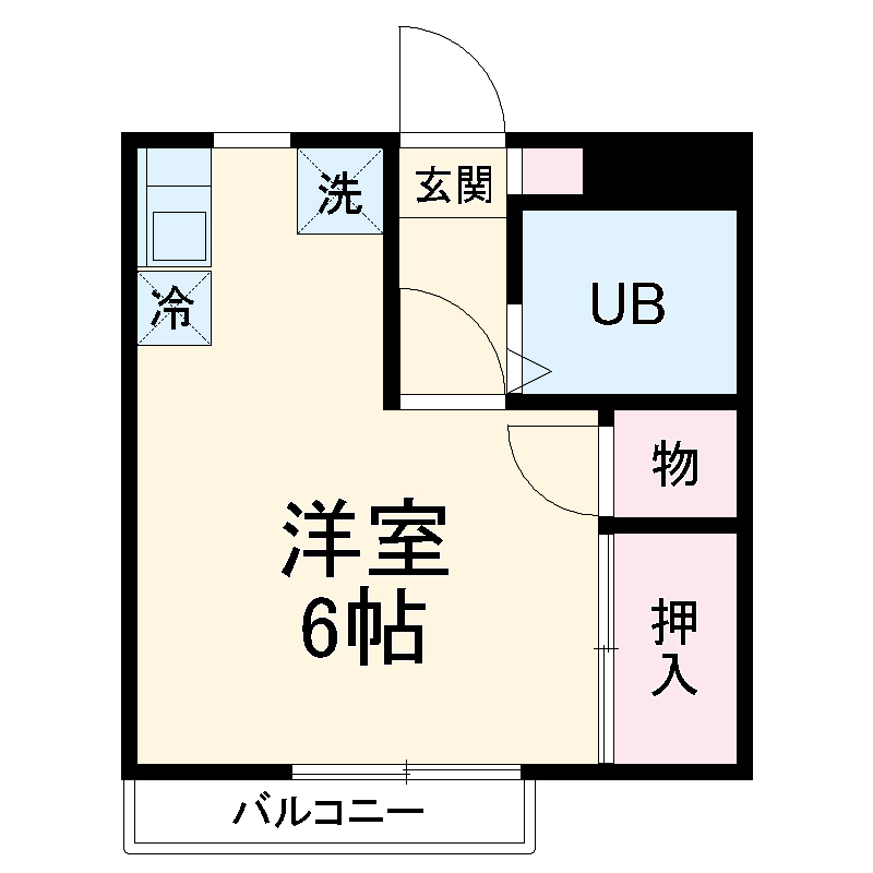 エスポワール鈴金の間取り