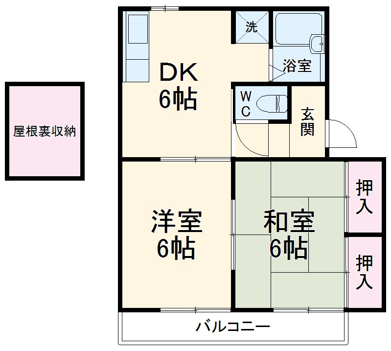 メゾン槙の間取り