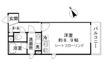 LAUREL三ノ輪の間取り