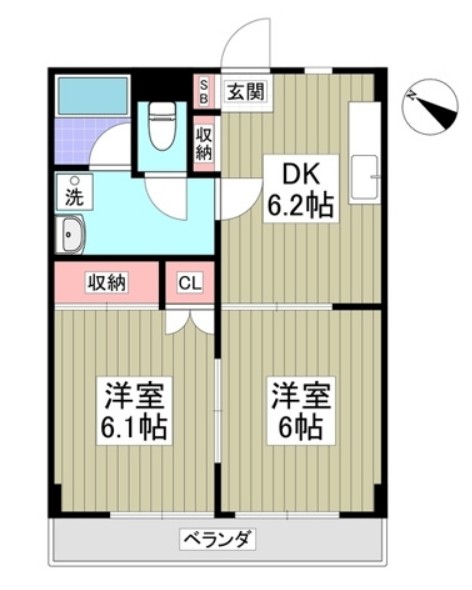 上の台Ｎスカイの間取り