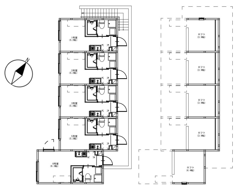 メゾン堀切菖蒲園の間取り