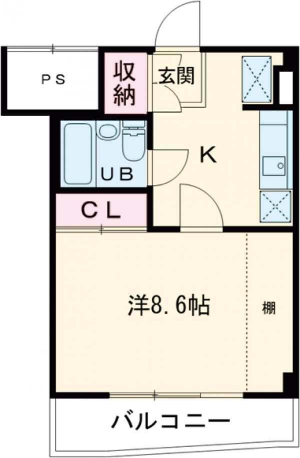 Ｔ’ｓ　ｇａｒｄｅｎ稲城の間取り