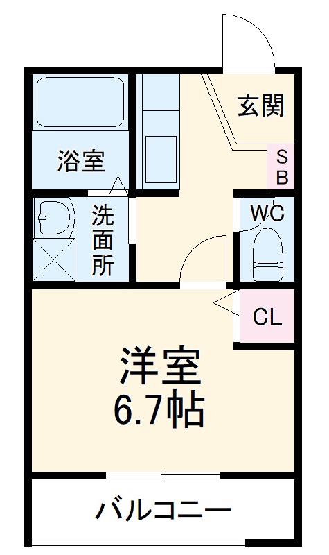 大成庵の間取り