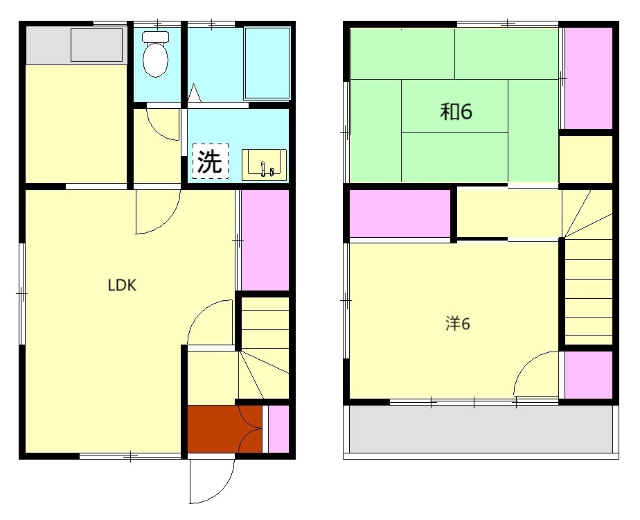 タタン・デュオ別堀の間取り