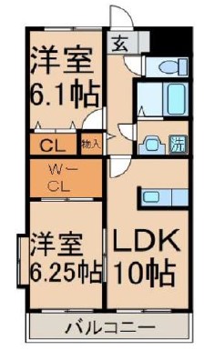 シャトルコートの間取り