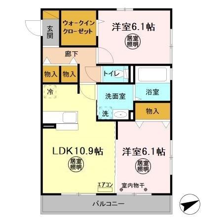 プレベールの間取り