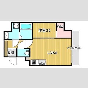 Krystal FimethⅡ番館の間取り