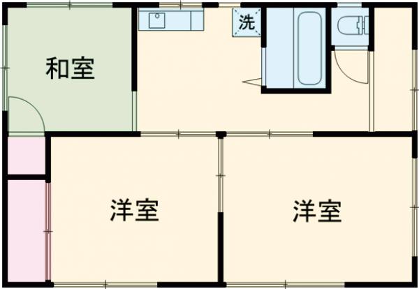 長沼町戸建の間取り