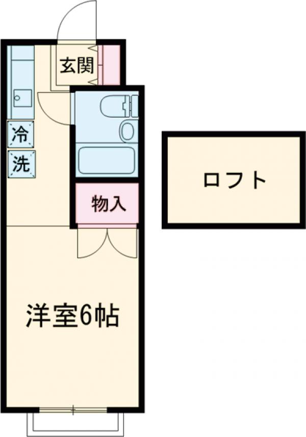 シルキー東林間の間取り