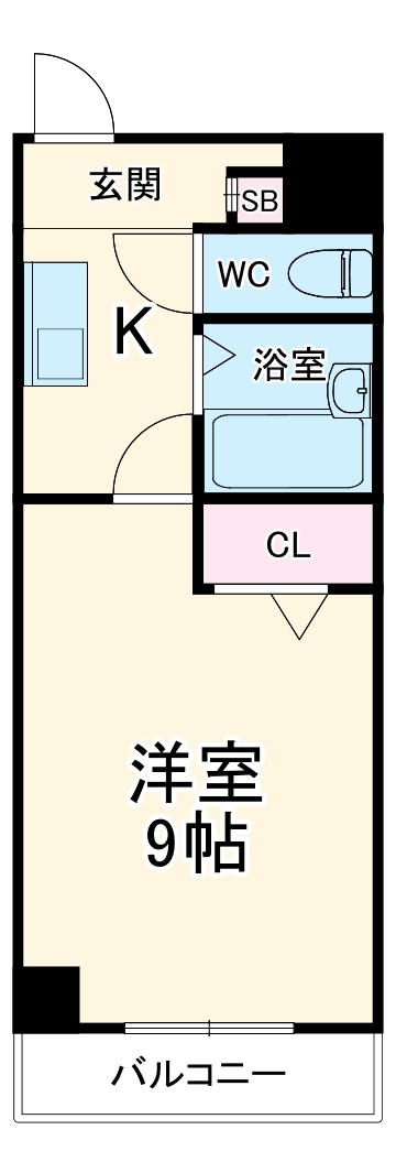 SUNNY COURTの間取り