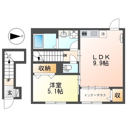 ヴェスタ(Vesta)の間取り