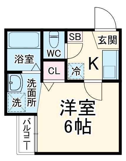 バーン ホンデーンの間取り