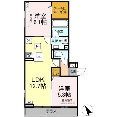 セントラーレの間取り