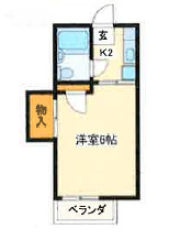 シャンティCの間取り