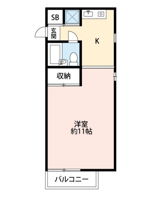 TWINSの間取り