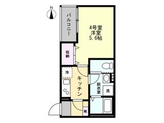 ベイルームスカイ海老名の間取り