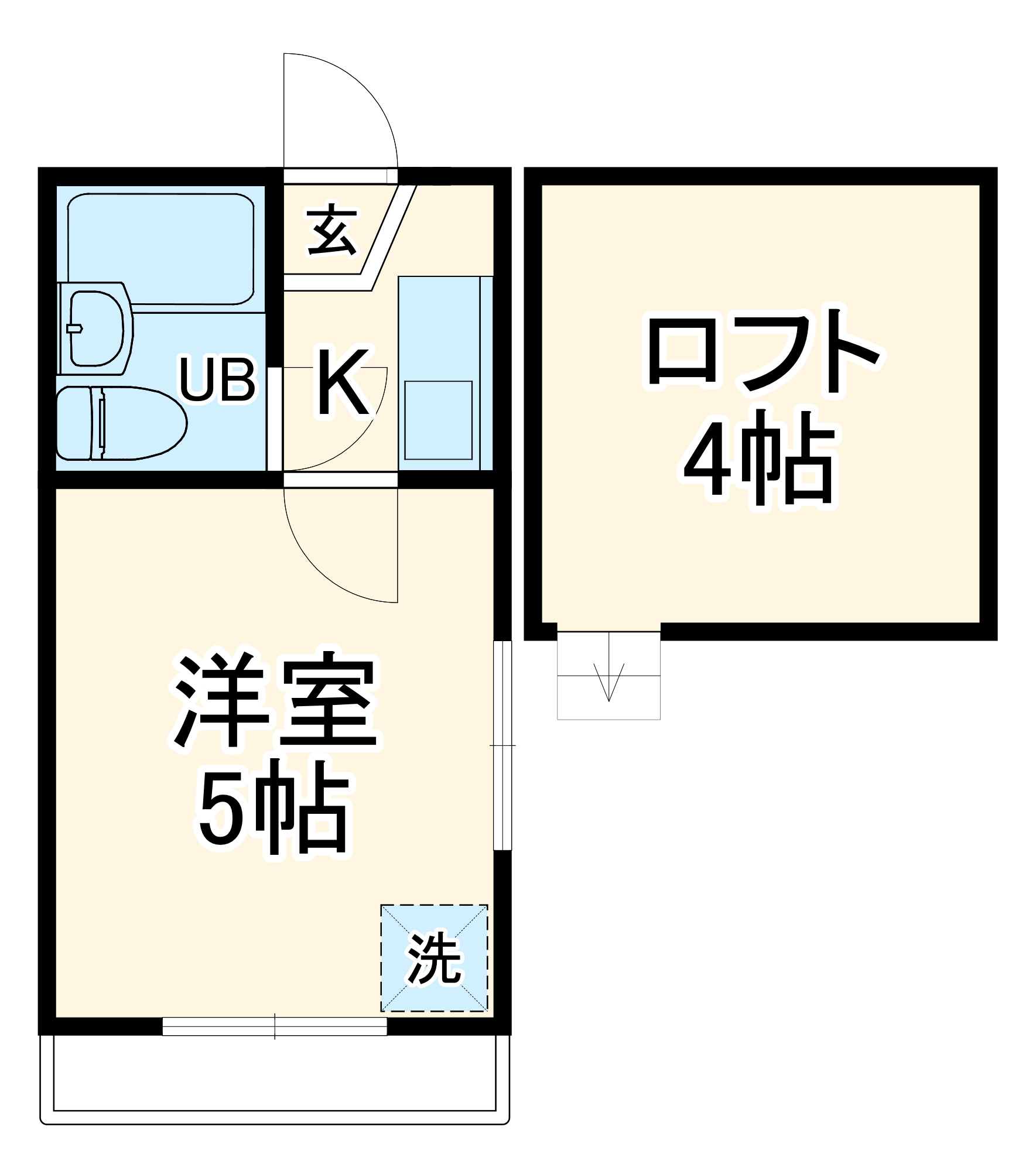 マーガレットの間取り