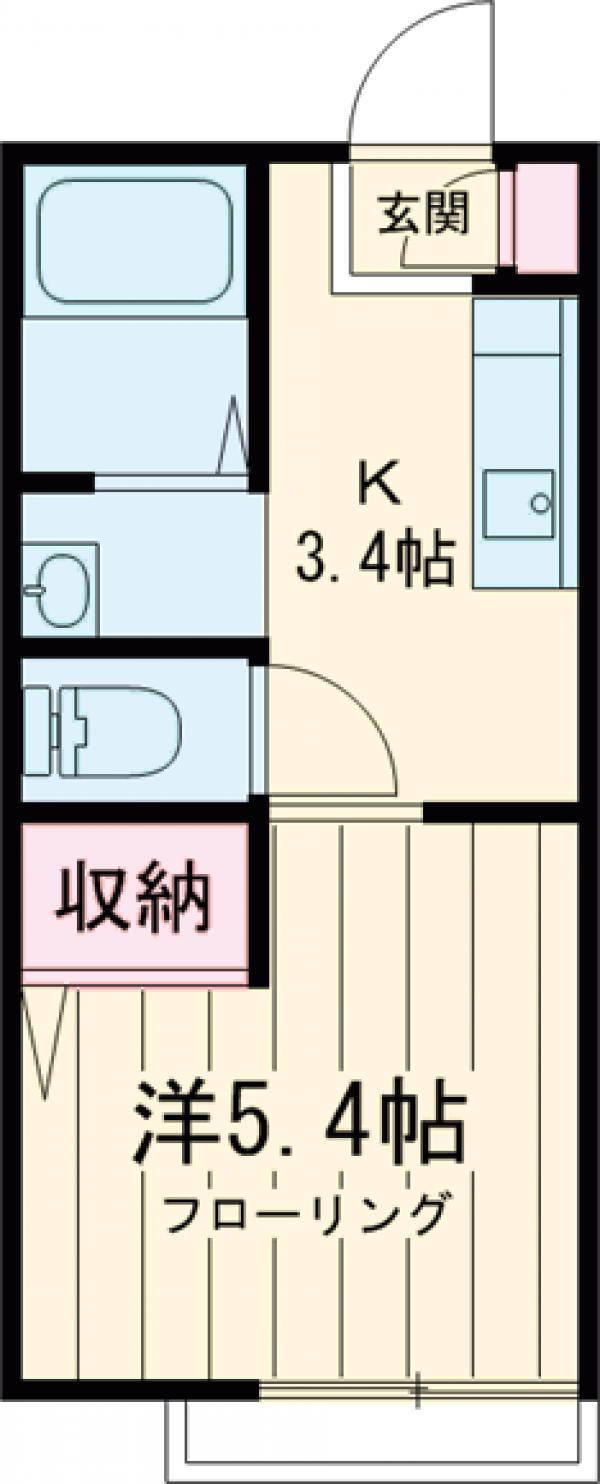 ヘルシオンの間取り