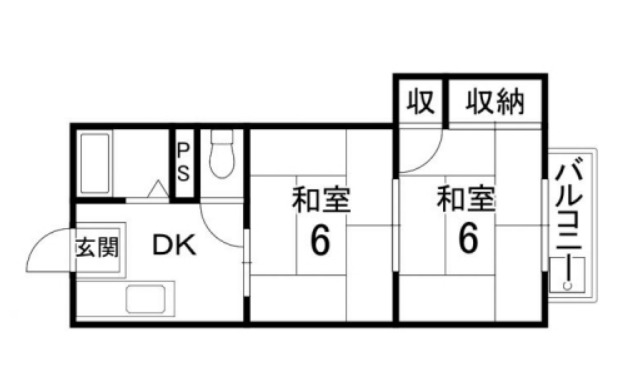 ハイツ21 No1の間取り