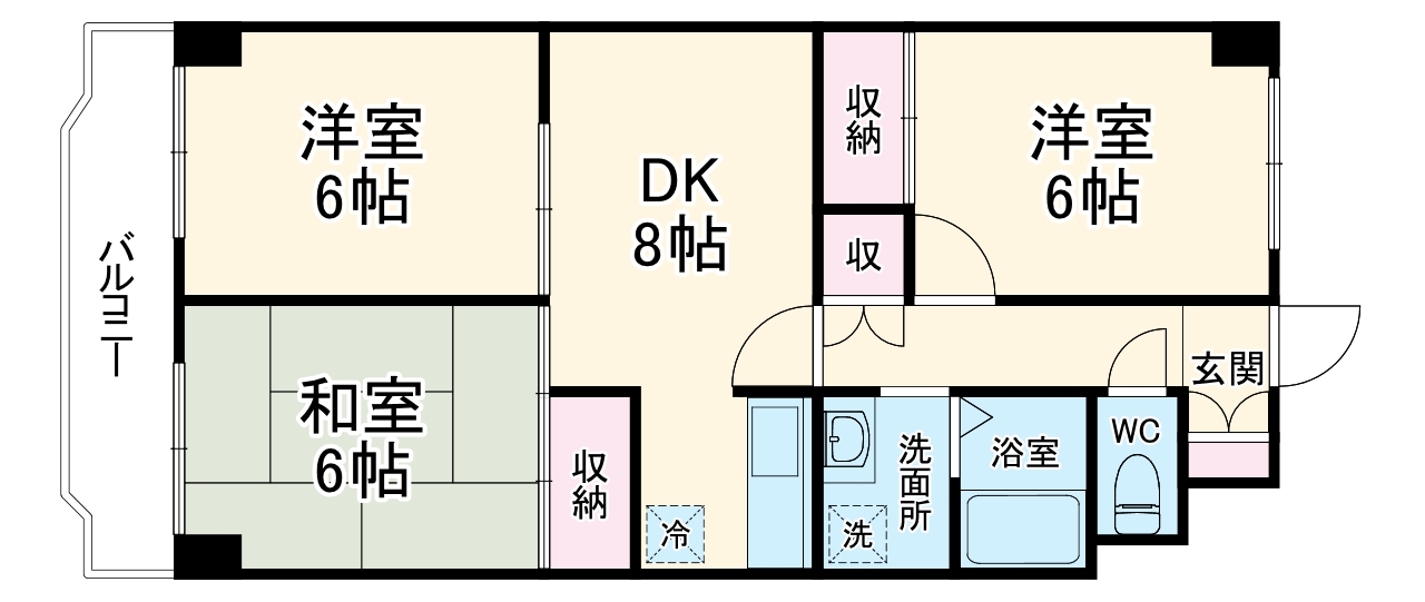 ダンデライアン鵠沼の間取り