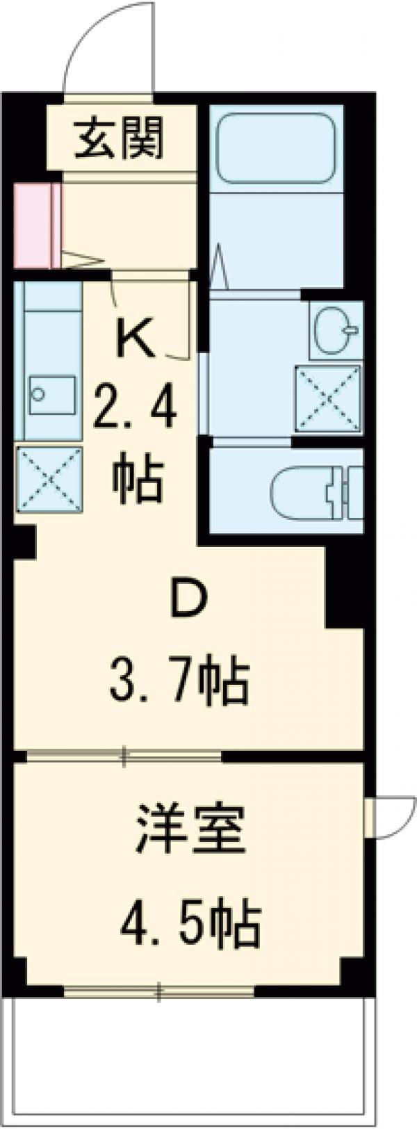 つむぎの杜 西荻みなみの間取り