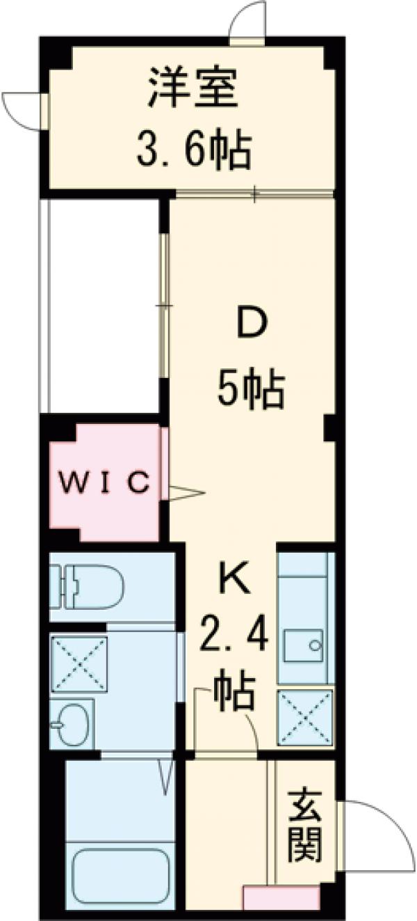 つむぎの杜 西荻みなみの間取り