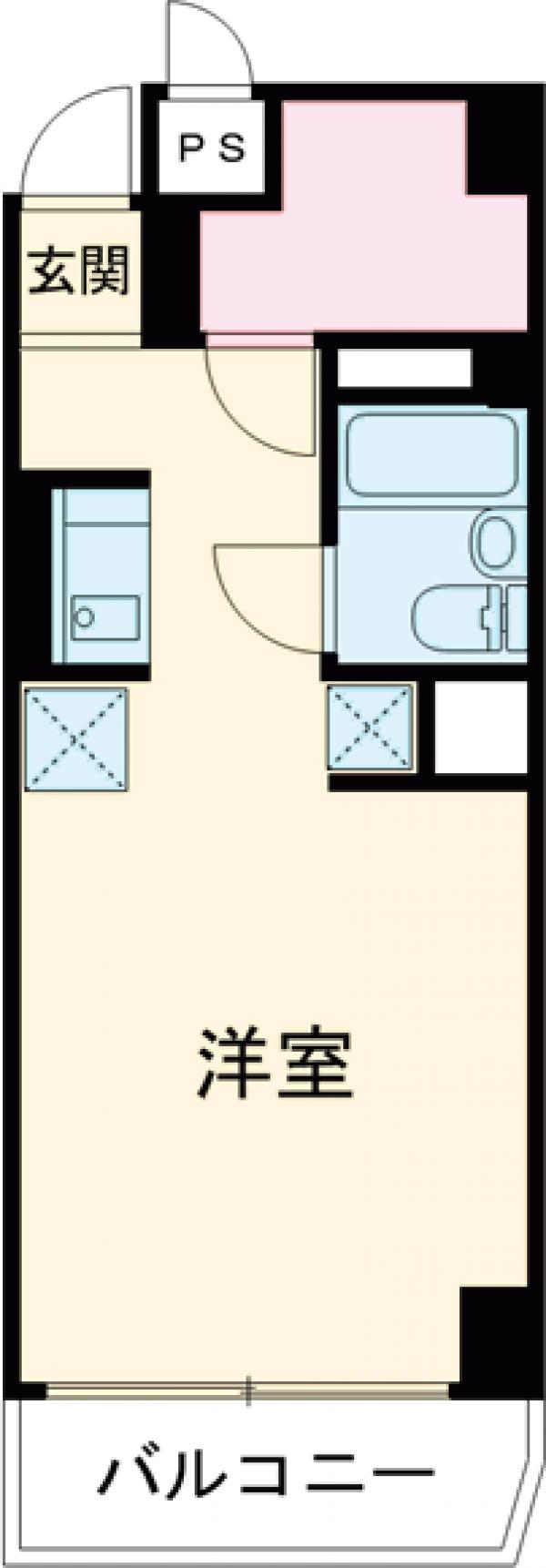 ウィンベルソロ亀有第６・603号室の間取り