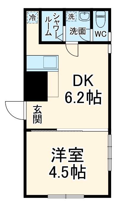ラムールすみれの間取り