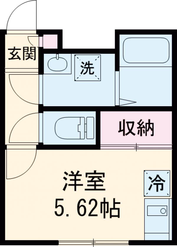 casa東向島・201号室の間取り