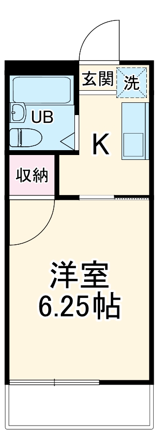 NYハイツⅡの間取り