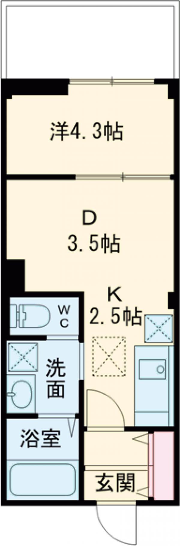 つむぎの杜 西荻みなみの間取り