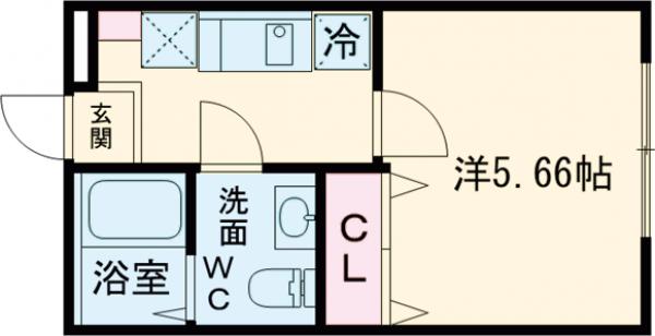 モダンラフォンテ高島平の間取り