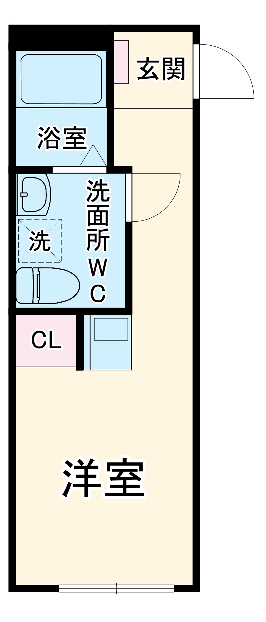 グランドール渋谷の間取り