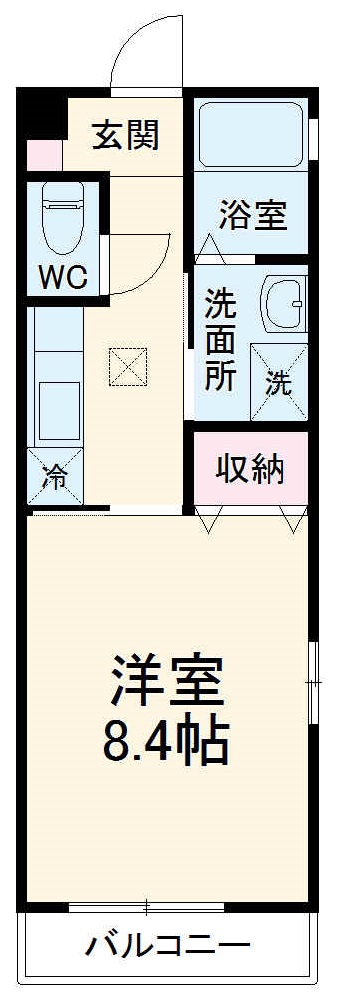 ヴィラ御園の間取り