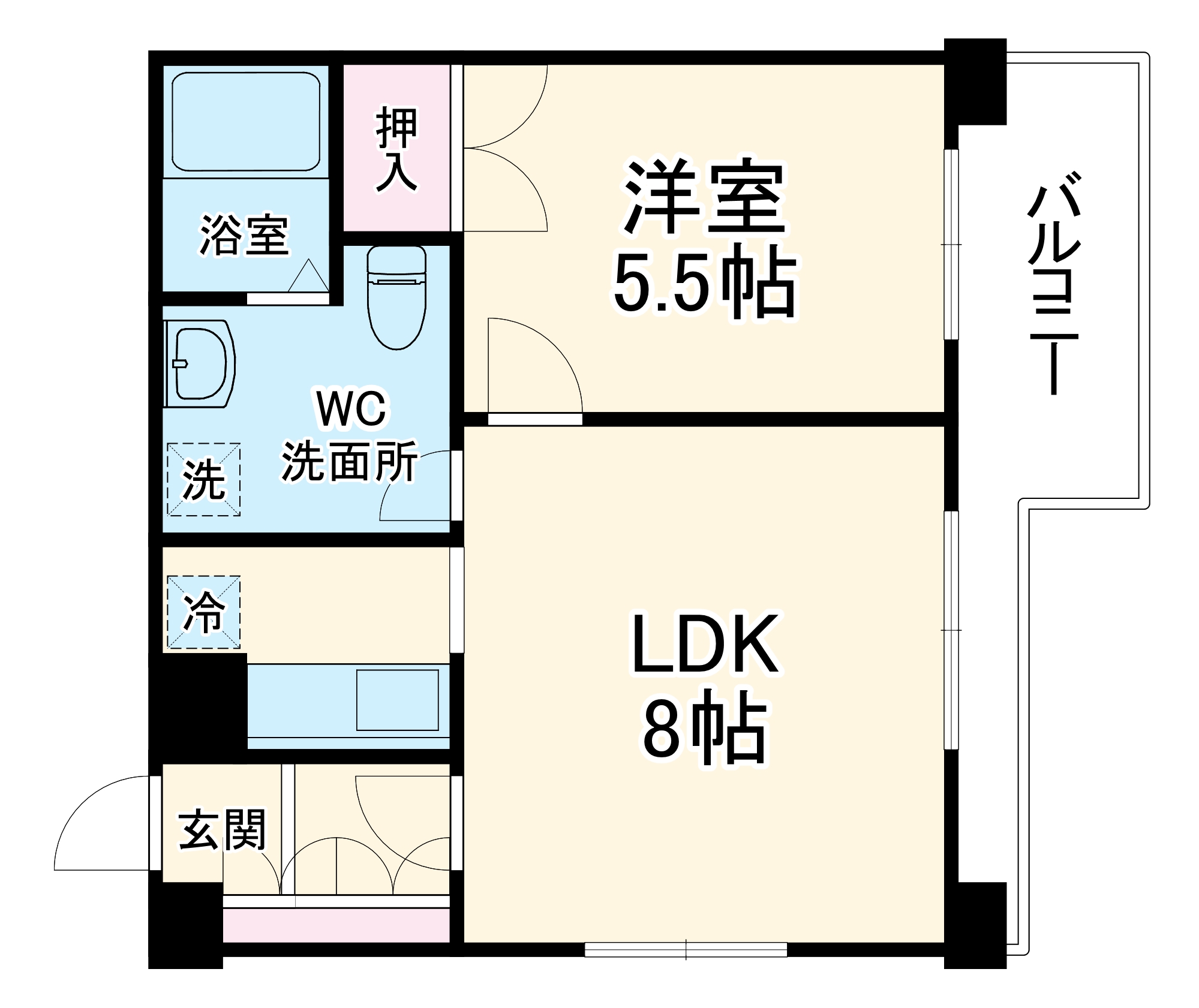 エルデヒルズの間取り