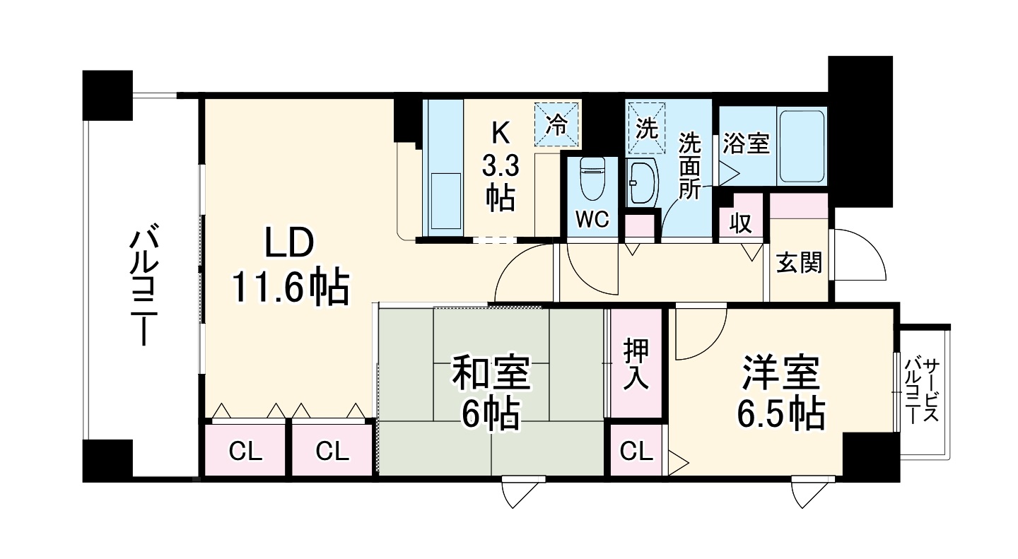 メゾン油小路の間取り