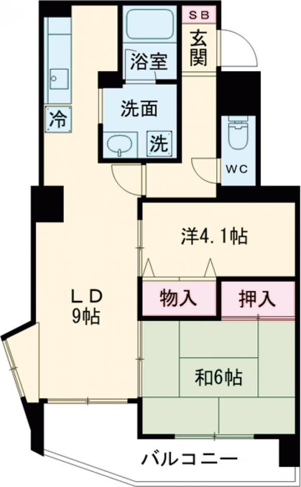 ストークマンションの間取り